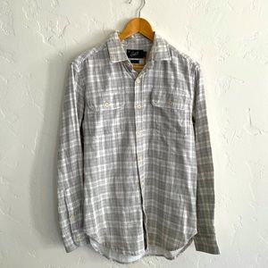 Grayers Flannel white/grey Small